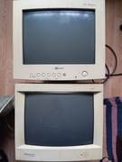 Monitor kineskopowy-2 sztuki 