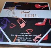 Perfumetka Perfumy Damskie COOL GIRL 4szt x 20 ml