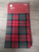 Bieżnik na stół w czerwono - zieloną kratkę marki Homla