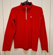 Bluza polarowa na zamek na stójkę czerwona 11 12 lat 158 cm 164 cm