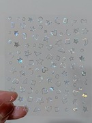 NAKLEJKI NA PAZNOKCIE SAMOPRZYLEPNE DO ZDOBIEŃ