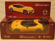 Bburago model ferrari 12 Cilindri , 1/41 ( kolekcja Shell 2025), bluetooth 