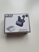 Słuchawki Bluetooth 5.0 TWS M30 – nowe, bezprzewodowe z etui ładującym