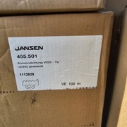 Uszczelka Jansen 455.501 Nowe Całe kartony po 100m/b każdy do Profile VISS