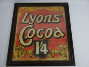 Stary obraz vintage Cocoa