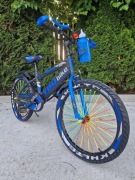 ROWER DZIECIĘCY 20 CALI ZIELONY/NIEBIESKI