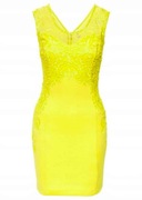 Elegancka sukienka z koronką r. 40/42 BONPRIX