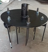 Talerz roboczy głowica pielnika hydraulicznego (wygarniacza gałęzi)