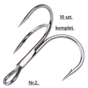 Kotwice wędkarskie 10 szt. nr 2. duże