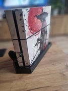 PlayStation 4 FAT 1TB SSD + podstawka chłodząca +2 pady + Cyberpunk 2077