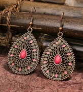 Wielokolorowe Kolczyki w Stylu Boho