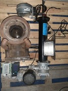 Podajnik do kotła na ekogroszek i pellet.