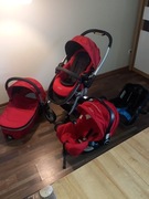 Wózek Graco SYMBIO Chili Red 4w1