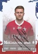 Jakub BŁASZCZYKOWSKI autograf! Karta Wisła Kraków POLSKA PZPN