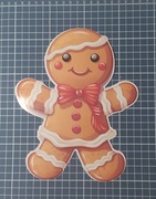 Dekoracja przedszkole okno  Pierniczek laminowany