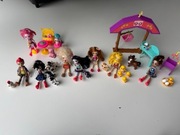 zestaw lEnchantimals wiejskie zwierzątka owca kogut krówka kot świnka