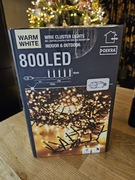 Lampki choinkowe 800 LED 15m