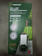 Parkside akumulatorowy spryskiwacz ciśnieniowy, 12/20 V, PDSA 20-Li C2.