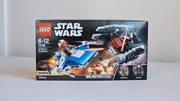 LEGO Star Wars - 75196 A-Wing kontra TIE Silencer - NOWE