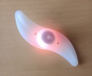 Lampka rowerowa na szprychy koła