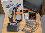 dron DJI Air 3 Fly More Combo (3x Bat.) | DJI RC 2 | Stan Idealny