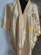 Szlafrok kimono żółty narzutka