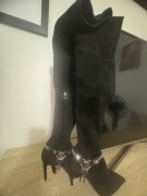 Balmain kozaki zamsz 37