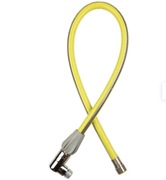 Przewód elastyczny do gazu z szybkozłączem 1/2" 1250 mm