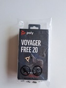 Poly Voyager Free 20 – TWS, Bluetooth, ANC – Nowe, czarne