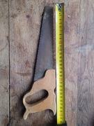 Piła do drewna PRL z drewnianą rączką