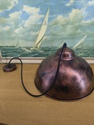 Lampa wiszaca w stylu industrialnym kolor postarzanej miedzi NOWA