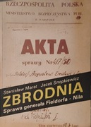 Zbrodnia. Stanisław Marat, Jacek Snopkiewicz