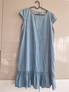 Sukienka w kolorze niebieskim z ala jeansu rozm. 42