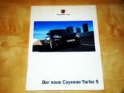 Prospekt Porsche Cayenne Turbo S 2008