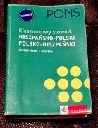 Kieszonkowy słownik PONS hiszpańsko-polski polsko-hiszpański 
