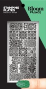 Bloom Nails blaszki do paznokci stempli 