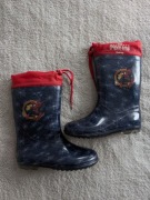 Granatowe buty kalosze Spoderman Marvel 34