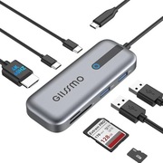 GIISSMO Wieloportowy adapter koncentratora USB C