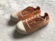 Zara tenisówki trampki bez sznurowania 32 modne pomarańczowe