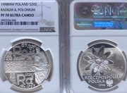 20 ZŁ POLON I RAD 1998 NGC PF70 ! MAX IDEAŁ