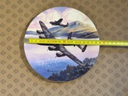 ROYAL DOULTON Talerz ozdobny porcelanowy SAMOLOT