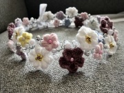 Kolorowy wianek handmade