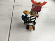 lego ninjago, stojak na kapelusze z zestawu sklep dla graczy, kompletne