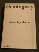 Ernest Hemingway Komu bije dzwon Czytelnik 1987 stan bdb-