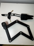 Zabezpieczenie składane zapięcie szeklowe rower, hulajnoga, skuter.