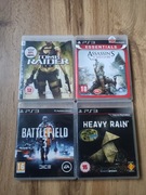 Zestaw czterech gier na PS3