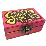 Pudełko na kostki gitarowe Handmade