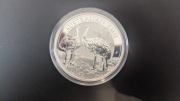 1 oz srebro 999 Australian Emu 2019 error z błędem produkcyjnym