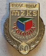 Polonia Łaziska 60 lat srebrna 