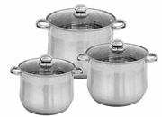 Garnki nierdzewne rosołowe 